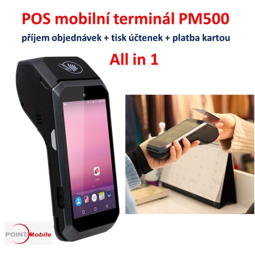 POS mobilní terminál Point Mobile PM500 All in 1